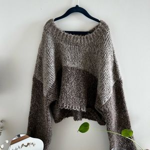Garage Knitted Sweatshirt